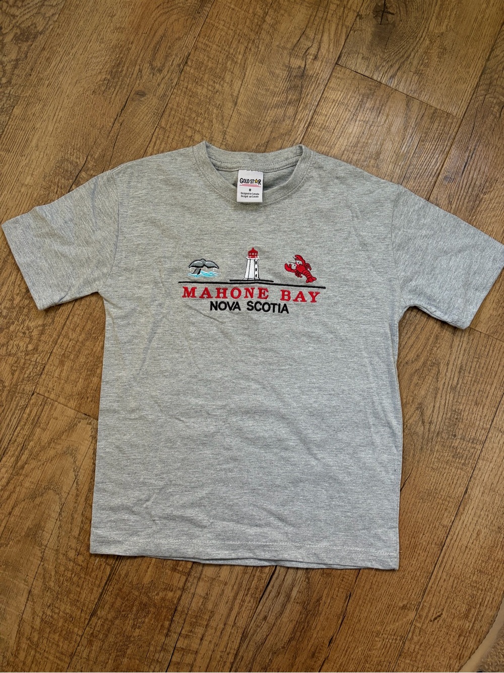 NWOT Mahone Bay Nova Scotia T-Shirt Youth Size 8
